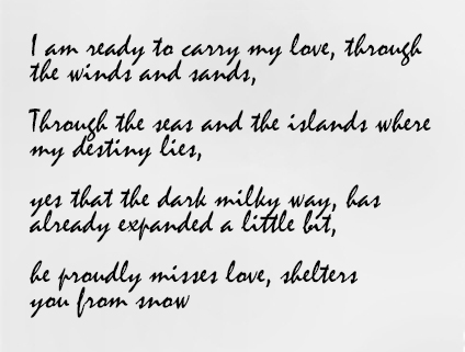 The Wanderer of Love